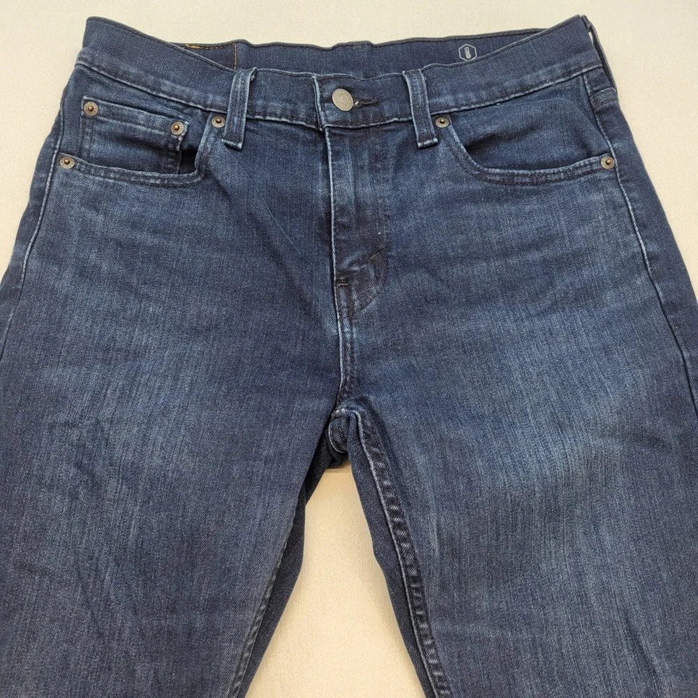 Levi's 502 Regular Taper Jeans Mens 30x30 Dark Wash All Seasons Tech Denim